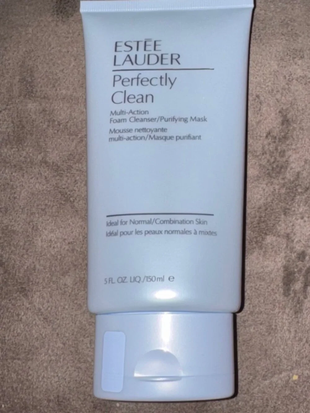 Estée Lauder Perfectly Clean Multi-Action Foam Cleanser Purifying Mask 5 oz NEW